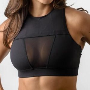Tiffany Chestee Padded Sports Bra Jet Black 10